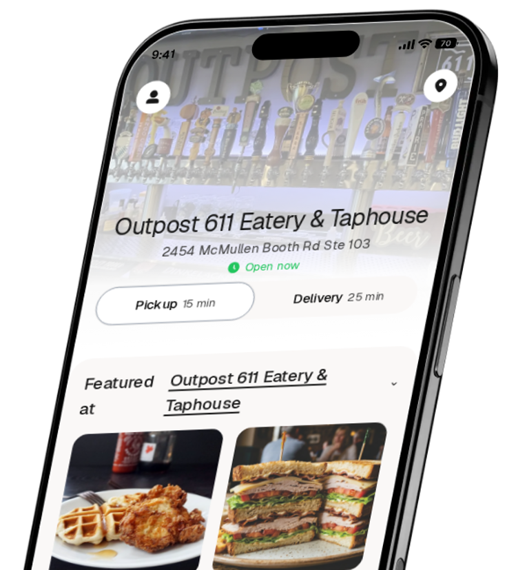 Outpost 611 Eatery & Taphouse app preview