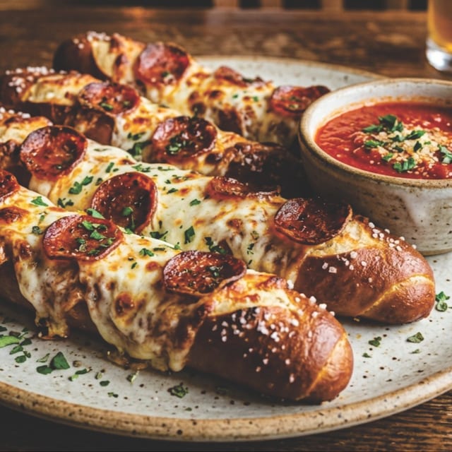 Pepperoni Pizza Pretzel Sticks (4).