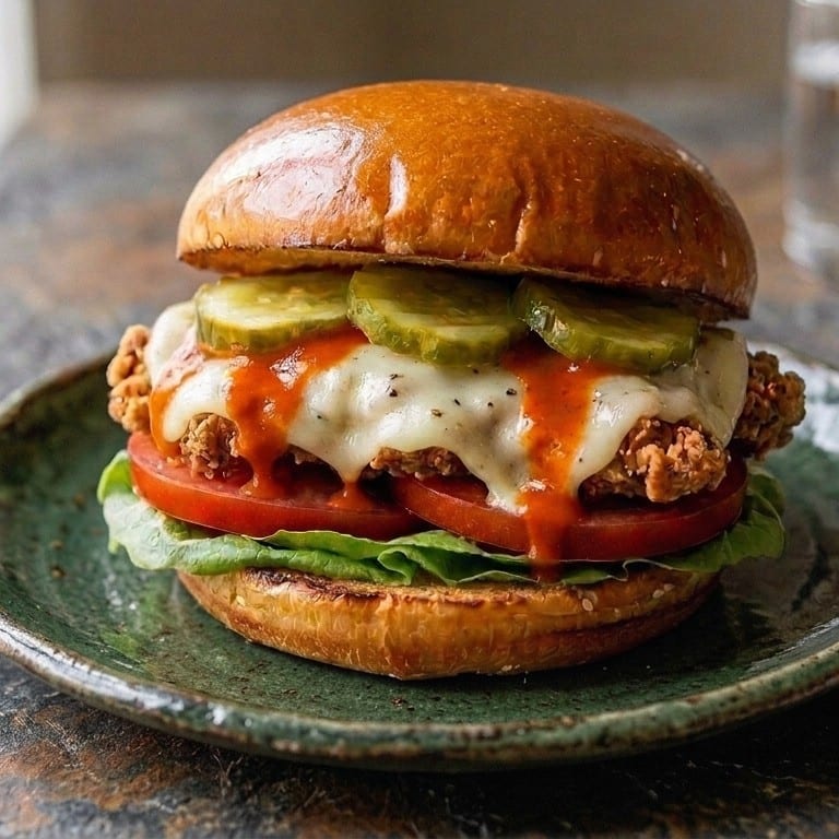 Spicy Fried Chicken Sandwich.