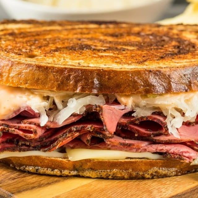 Riley's Reuben Sandwich.