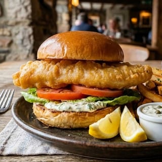 Alaskan Cod Sandwich