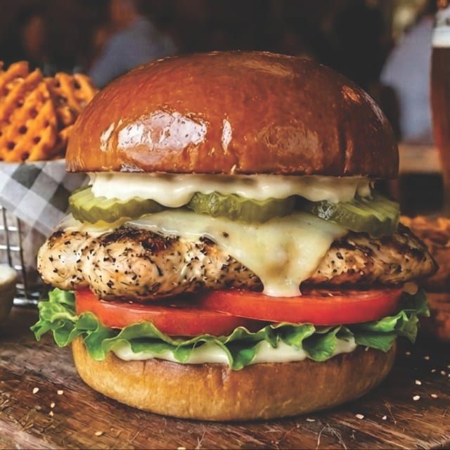 Grilled Chicken Sandwich.