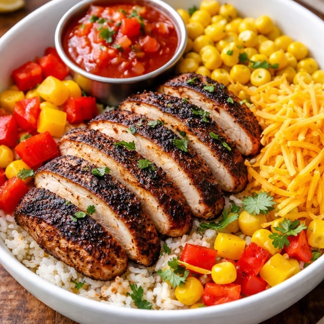 Blackened Chicken Bowl.