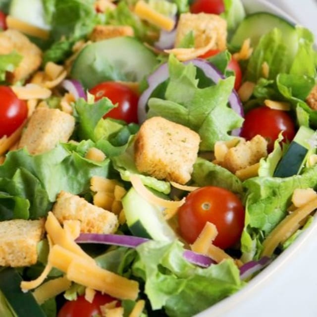 Large house salad.