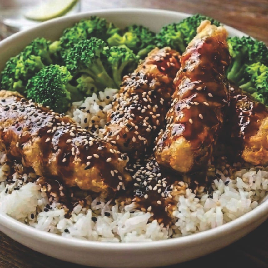 Teriyaki Chicken Bowl.