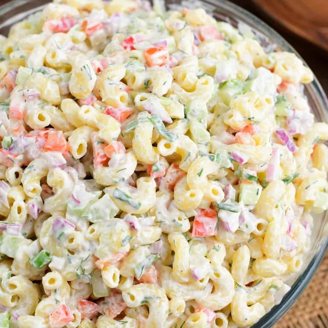 Pasta Salad (6-8) servings.